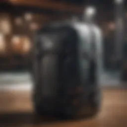 Durable surf travel bag showcasing robust material