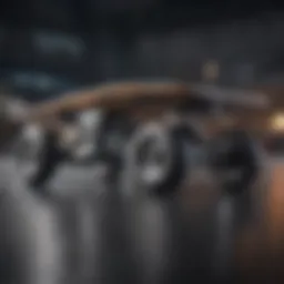 A close-up view of the Bona skate tool showcasing its innovative design and functionality.