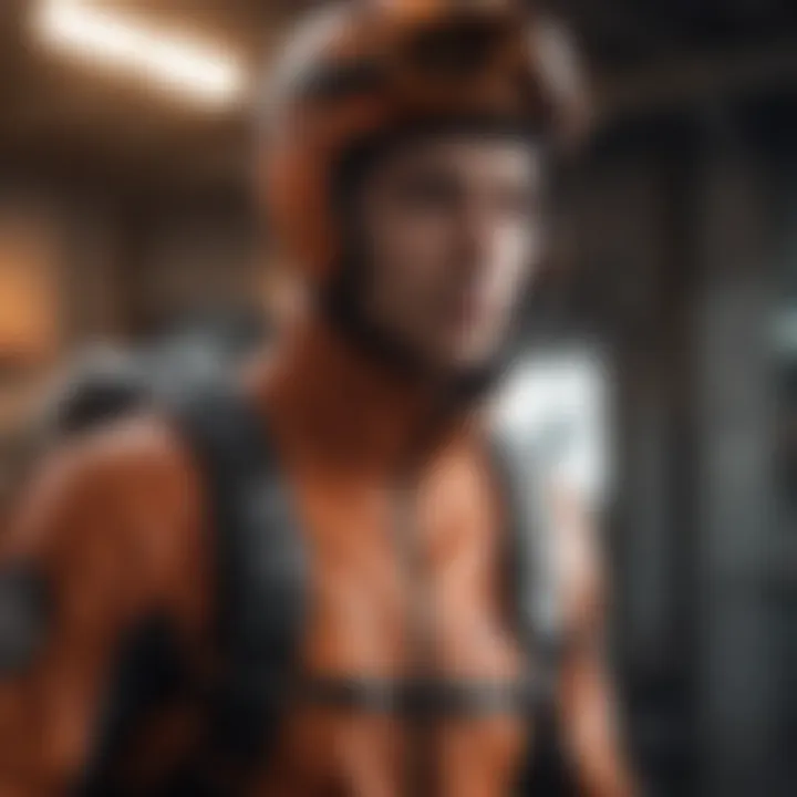 Stylish yet functional clothing designed for extreme sports