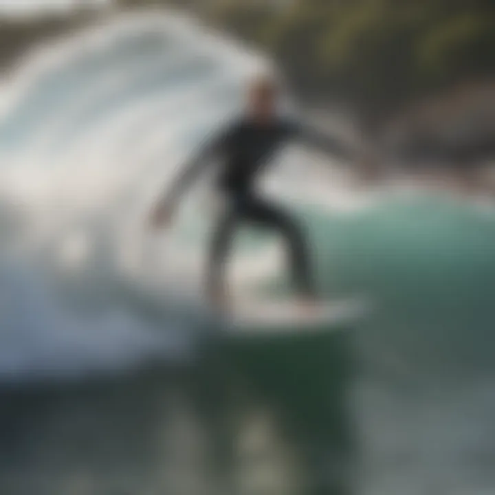 Surfers enjoying artificial waves at BSR Surf Park