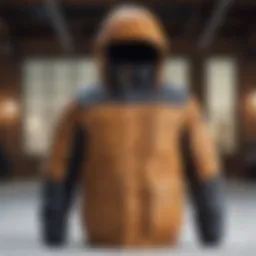 Burton Peasy Jacket showcasing its innovative design