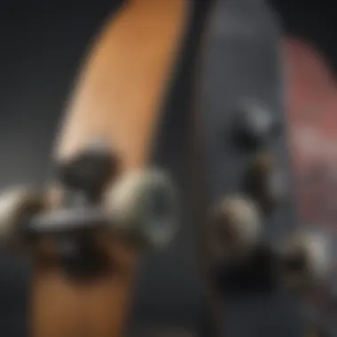 Diverse Models of Carver Skateboards Various Carver skateboard models displayed side by side highlighting different riding styles