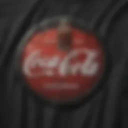 Vintage Coca-Cola T-shirt showcasing classic logo design