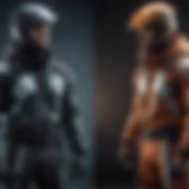 Traditional Gear vs. Hologram Jackets A side-by-side comparison of traditional sports gear and hologram jackets