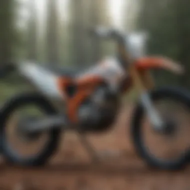 Aerodynamic Design Features of Enduro Race Bikes Side profile of an enduro bike highlighting its aerodynamic frame design and components