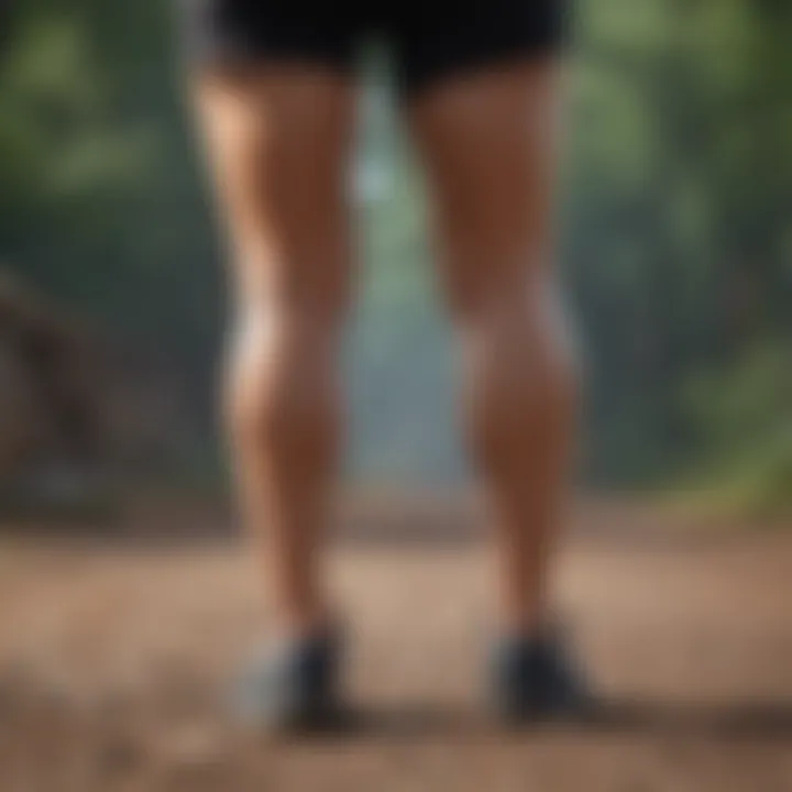 Balance exercises focused on knee resilience