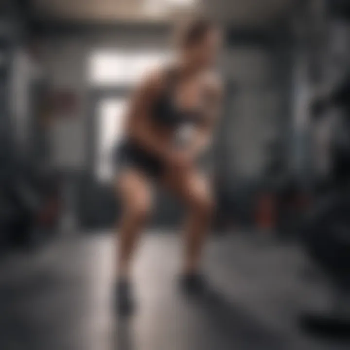 Strength training for knee stability using weights