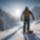 High-performance snowboard showcasing advanced features