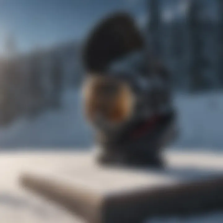 Selection of snowboard accessories enhancing performance