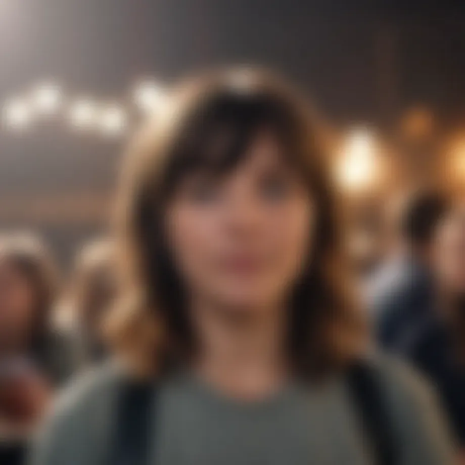 Courtney Barnett concert merchandise display