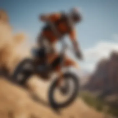 Adrenaline and Competition in Extreme Sports A thrilling moment in an extreme sports competition showcasing diverse athletes pushing their limits.