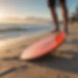 DBX Skimboard on the beach