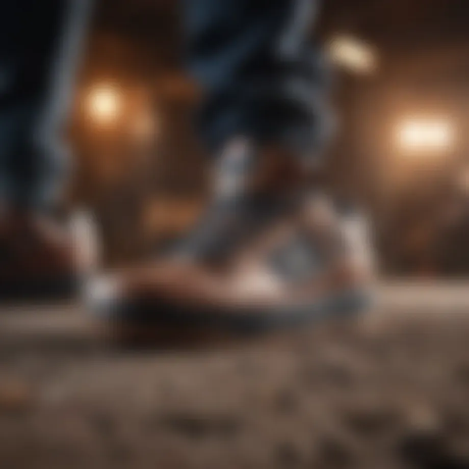 Showcasing a range of DC Shoes footwear designed for extreme sports.