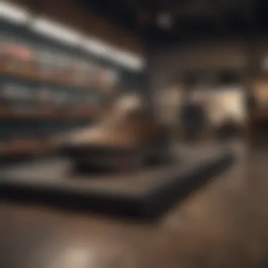 A shoe store featuring a welcoming environment for young workers