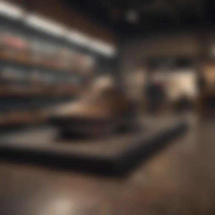 A shoe store featuring a welcoming environment for young workers