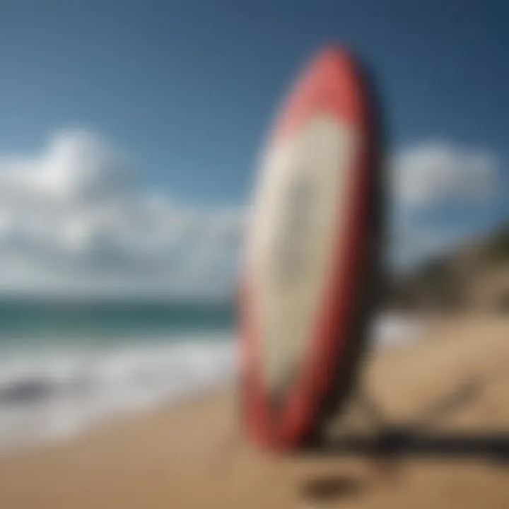 A visually appealing surfboard bag in diverse designs