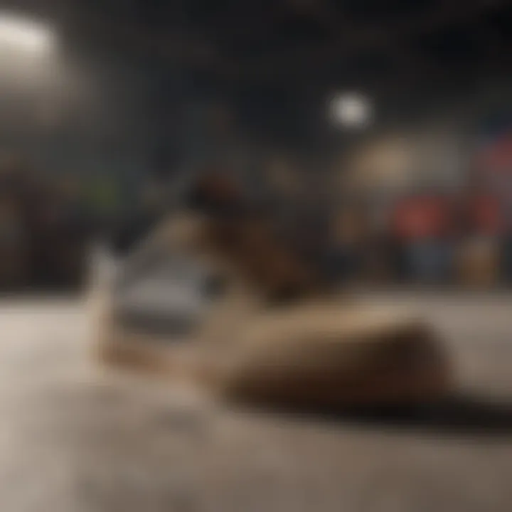 Detailed look at the materials used in Etnies Barge construction