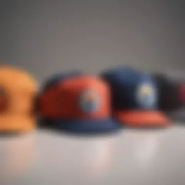 Diverse styles of hats from the Naruto series