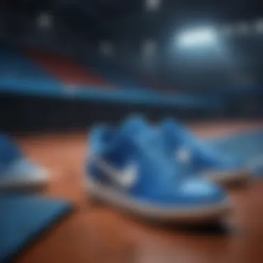 Versatility Redefined: A Collection of Nike Court Blue Products A collage of various Nike Court Blue products highlighting their versatility.