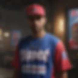 Vibrant Dipset t-shirt showcasing bold graphics
