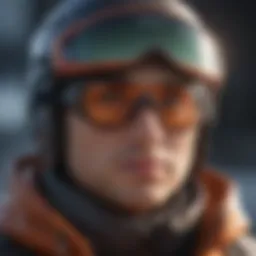 Innovative design of Dragon ski goggles showcasing sleek aesthetics