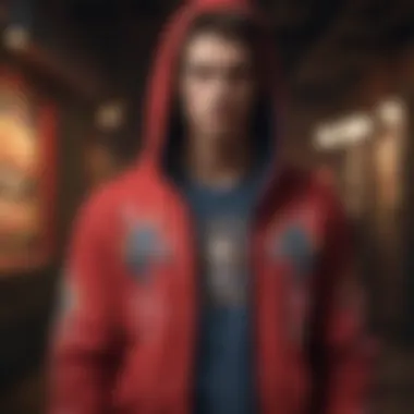 Nostalgic Fashion with Ed Hardy Nostalgic fashion scene featuring individuals wearing Ed Hardy hoodies