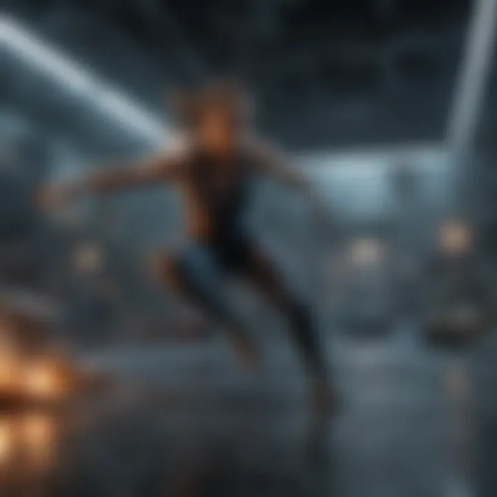 Visualization of gravitational forces impacting athlete performance