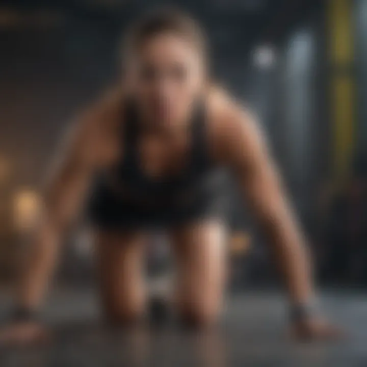 Athlete engaging in tailored exercises for g-force resilience