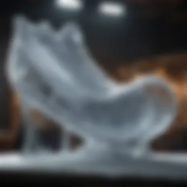 Marvelous Craftsmanship of Ice Luge Intricate Ice Luge Design