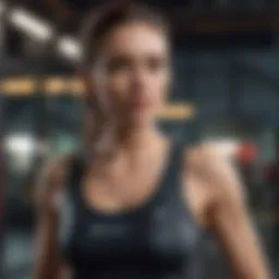 Vibrant graphic tank top showcasing bold designs