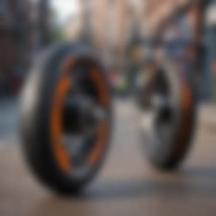 Infographic detailing the impact of wheel size on riding performance