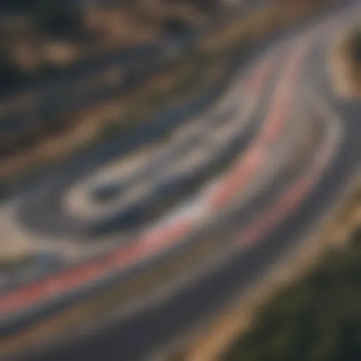 Overview of Laguna Seca Circuit