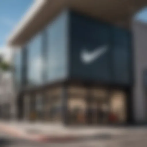 Exterior view of Nike store at Sawgrass Mills Mall