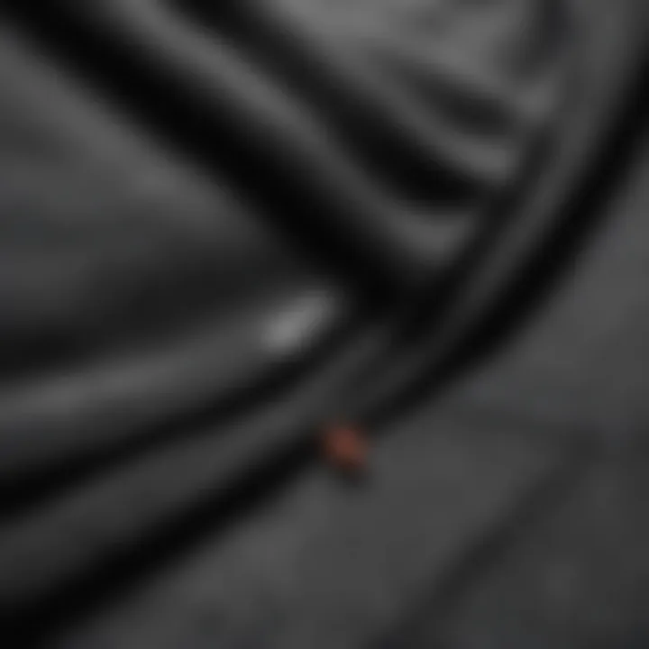 Close-up of fabric texture highlighting quality and craftsmanship