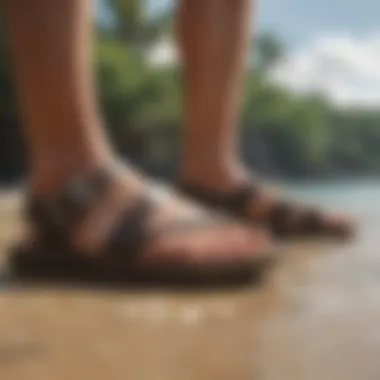 Innovative design of Olukai Aukai sandals