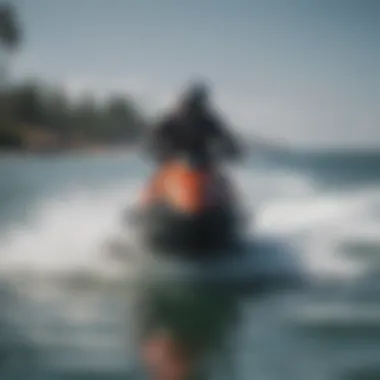Jet Ski Maintenance Techniques Riders in safety gear demonstrating proper jet ski maintenance techniques