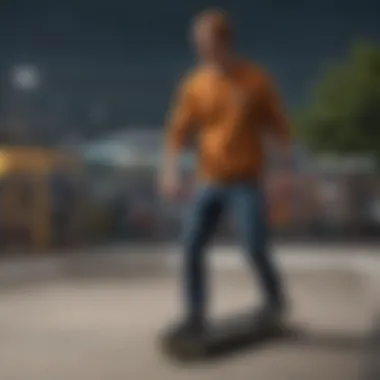 Stylish Outfits at the Skate Park Stylish skateboard outfits at a skate park