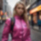 Vibrant street fashion showcasing urban culture