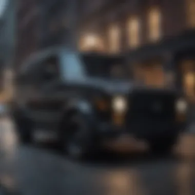 All Black Half Cab in Urban Fashion Stylish urban setting featuring the all black half cab footwear in casual wear