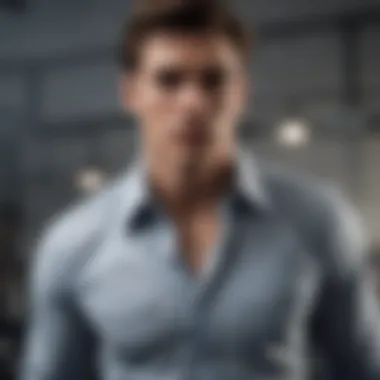 Diverse Fits and Cuts in Fashion A collection of shirts demonstrating various fits and cuts