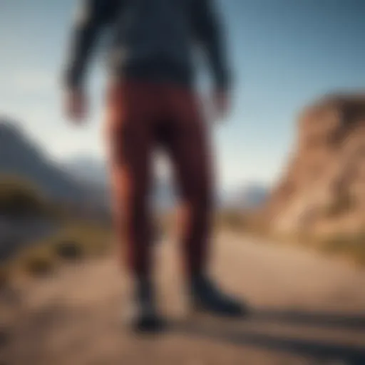 Diverse styles of slacks and joggers for extreme sports