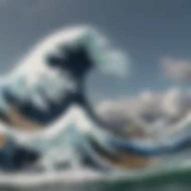 Cultural Reflections: The Great Wave in Modern Art The cultural significance of the Great Wave represented in modern art installations and interpretations.