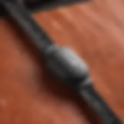 Close-up view of the Nike Key Strap showcasing its unique features