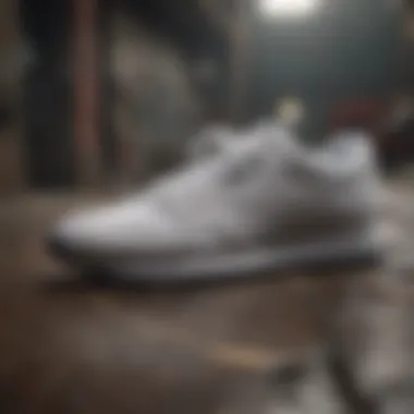 Cultural Significance of Reebok Classic Nylon in Advertisement Historical advertisement of Reebok Classic Nylon highlighting its cultural impact