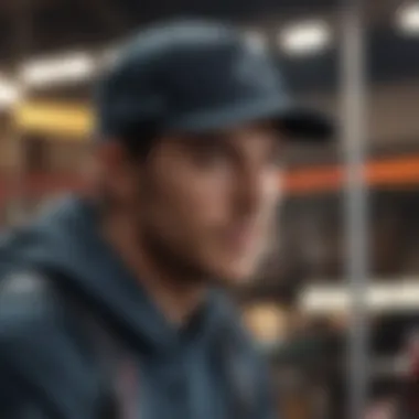 Essential Gear for Enthusiasts Ripcurl baseball cap displayed against a backdrop of extreme sports gear