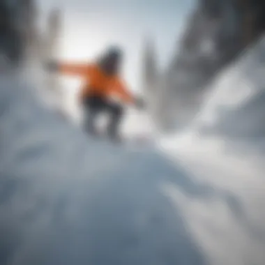 A vibrant snowboarding community enjoying slushy slopes.