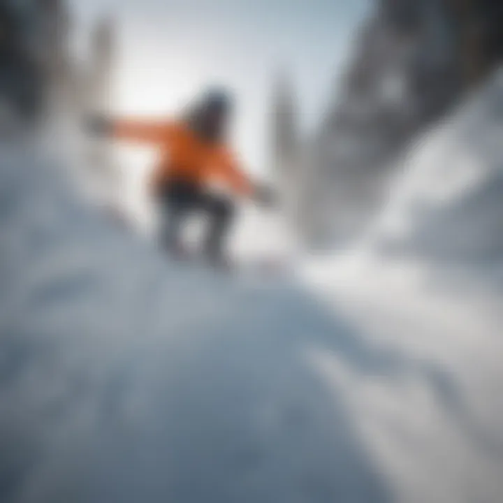 A vibrant snowboarding community enjoying slushy slopes.