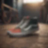 Vans Old Skool Mid sneakers showcasing their unique design