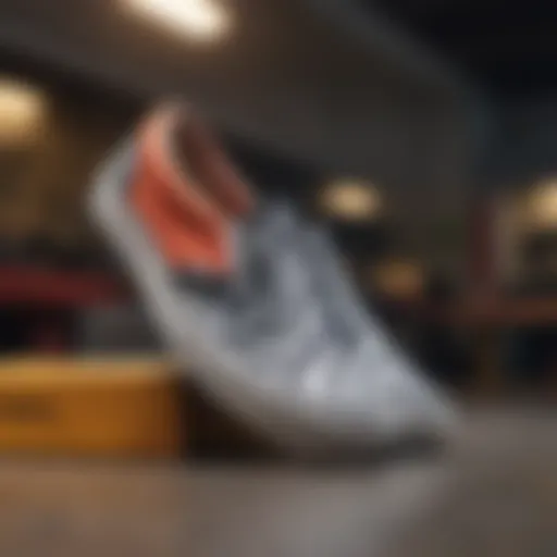 Artistic close-up of Vans Slip-Ons showcasing their unique design elements
