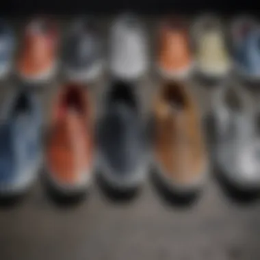 Cultural Significance of Vans Slip-Ons Collage of different Vans Slip-Ons styles reflecting cultural significance